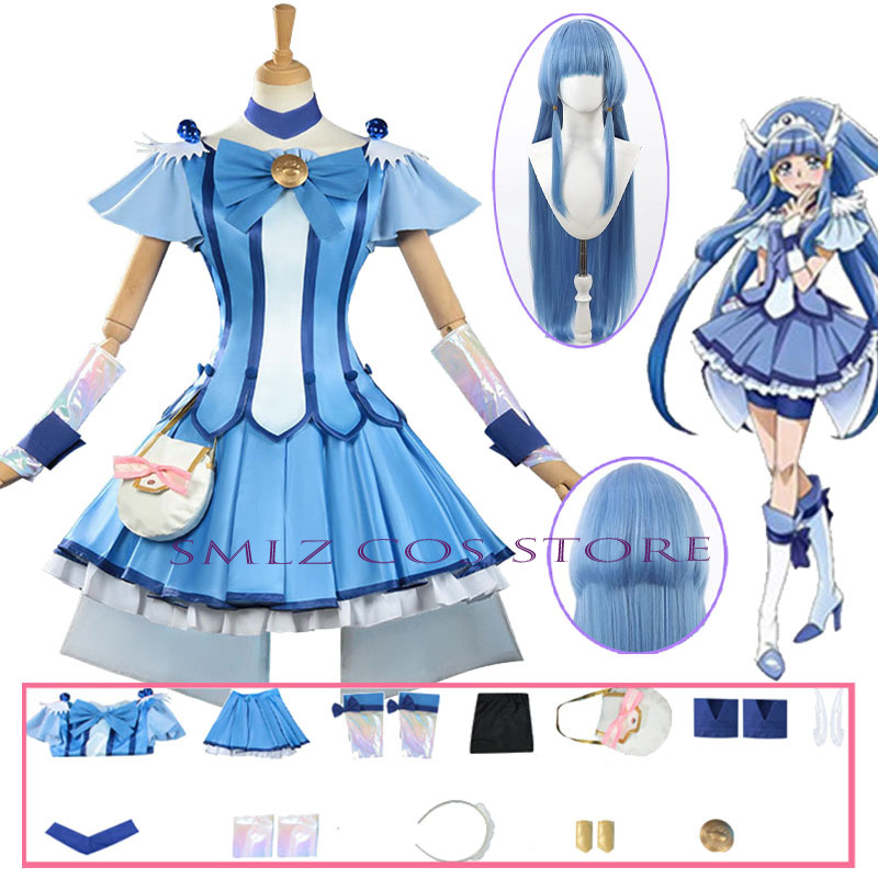 Anime Cosplay Costumes Female - Cure Beauty Cosplay Anime Smile Glitter