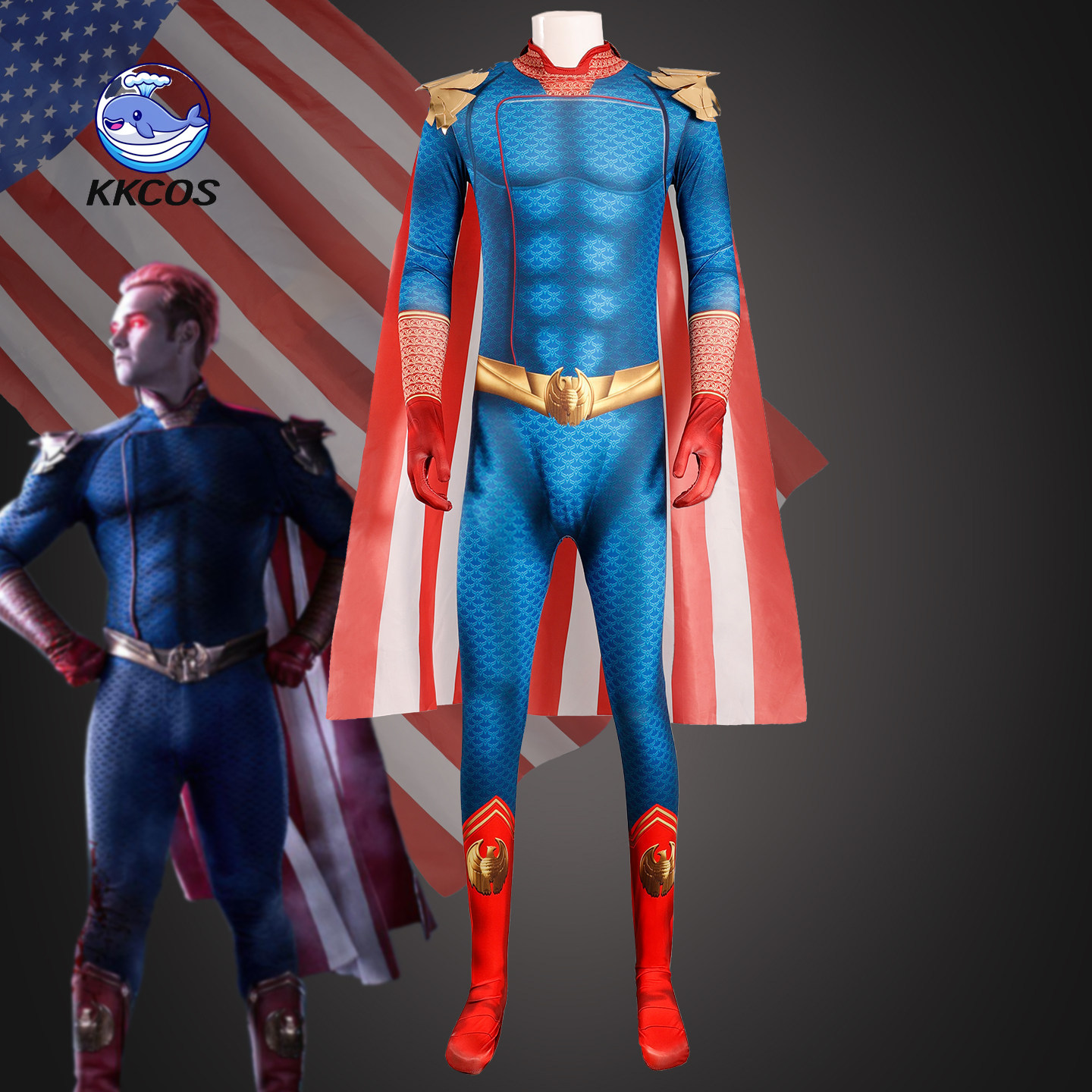 KKCos The Boys Homelander Cosp - Cosplay Anime Boy ulasan dan harga