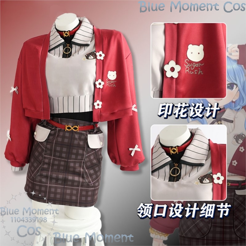 Sakura Miko Hoshimachi Suisei  - Anime Cosplay Youtuber ulasan dan harga