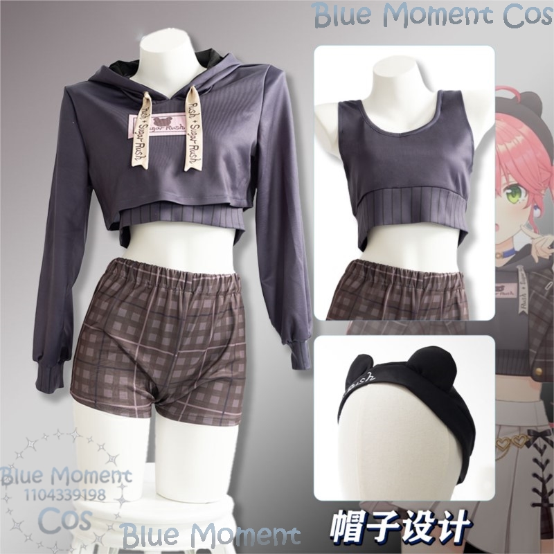 Sakura Miko Hoshimachi Suisei  - Anime Cosplay Youtuber ulasan dan harga