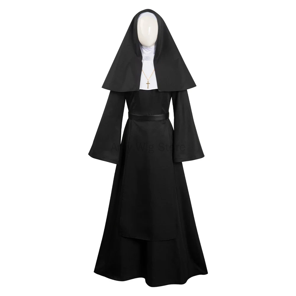 Costume for Women Scary Hallow - Anime Cosplay Nun ulasan dan harga