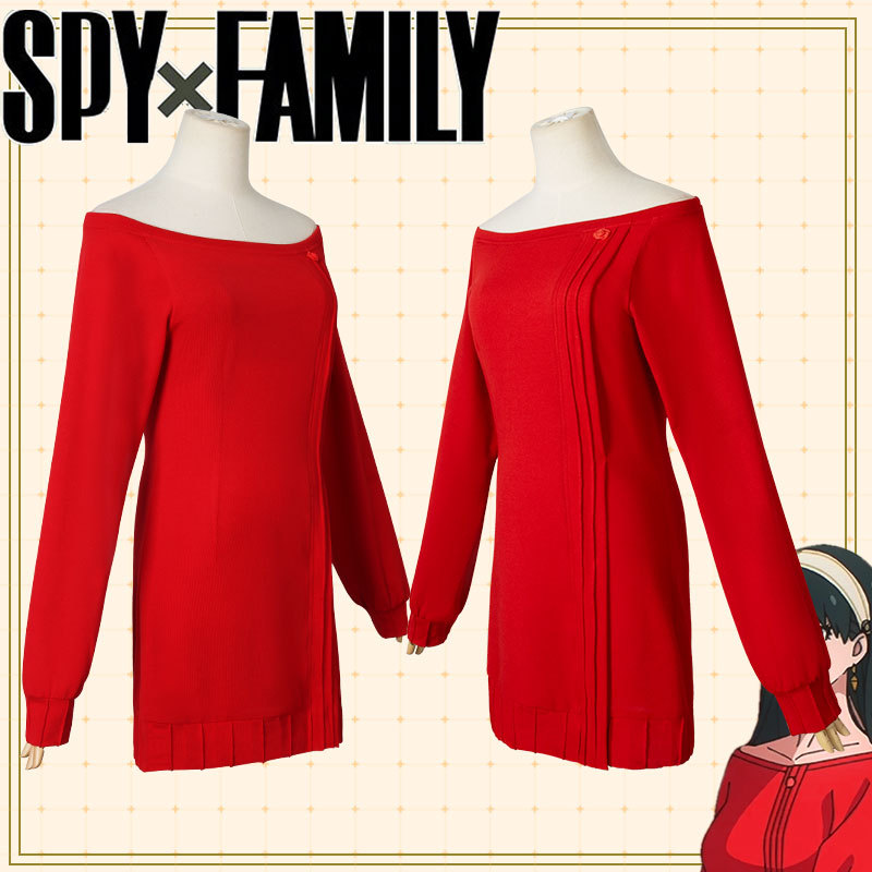Spy x Family Yor Forger Cospla - Spy Family Outfit ulasan dan harga