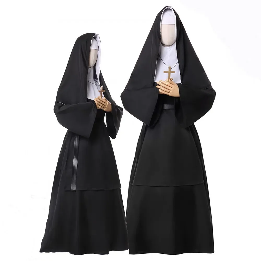 2026 Women Nun Costumes Maria  - Anime Cosplay Nun ulasan dan harga