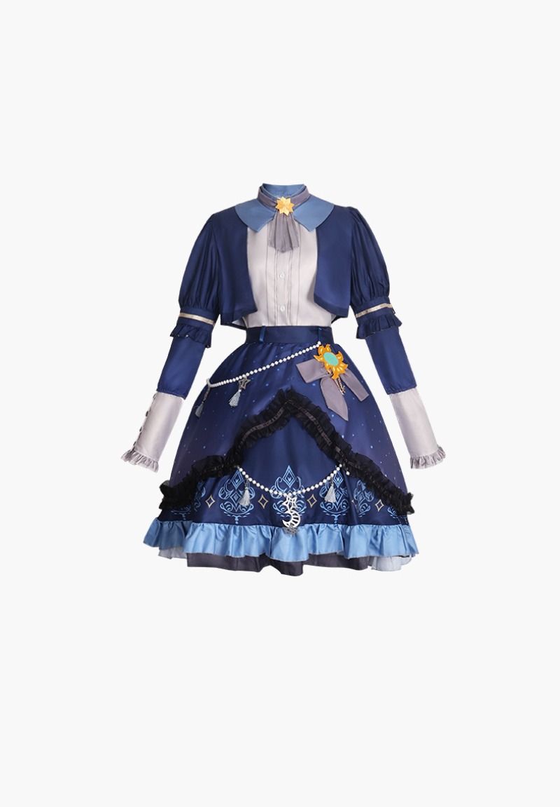 2025 PJSK Stars Colorful Dress - Anime Cosplay Costumes Female ulasan dan harga