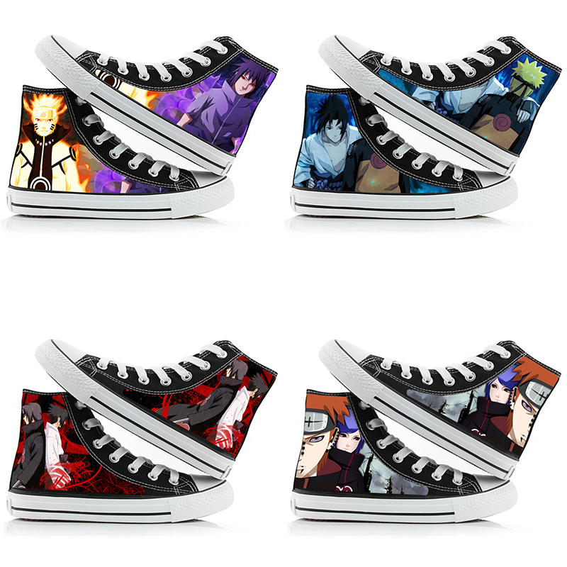 Naruto Uzumaki High-Top Canvas - Anime Cosplay Couples Ideas ulasan dan harga