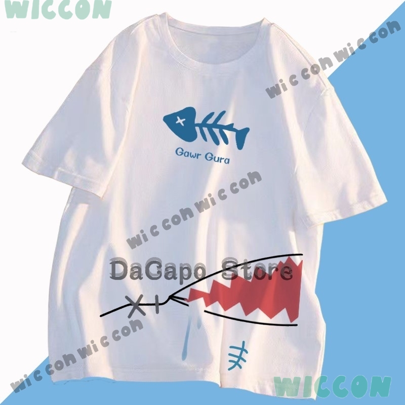 Call T-shirt Costume Shark Gaw - Anime Cosplay Youtuber ulasan dan harga
