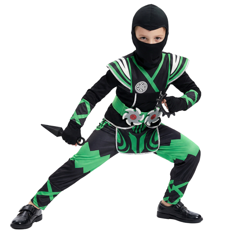 Japanese Ninja Costume Set for - Cosplay Anime Boy ulasan dan harga