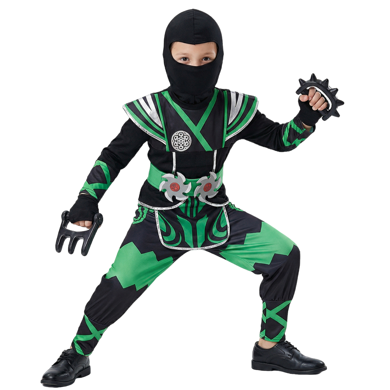 Japanese Ninja Costume Set for - Cosplay Anime Boy ulasan dan harga