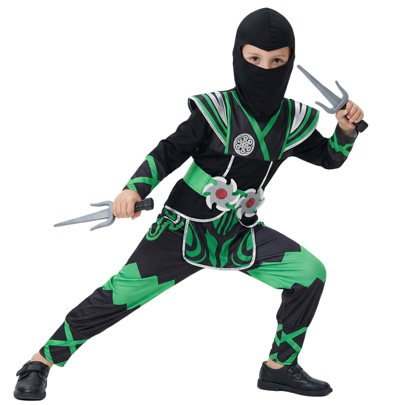 Japanese Ninja Costume Set for - Cosplay Anime Boy ulasan dan harga