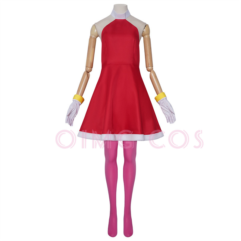Amy Rose Cosplay Costume Adult - Anime Cosplay Costumes Female ulasan dan harga