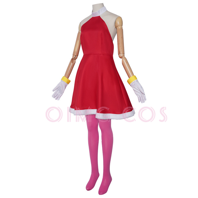 Amy Rose Cosplay Costume Adult - Anime Cosplay Costumes Female ulasan dan harga