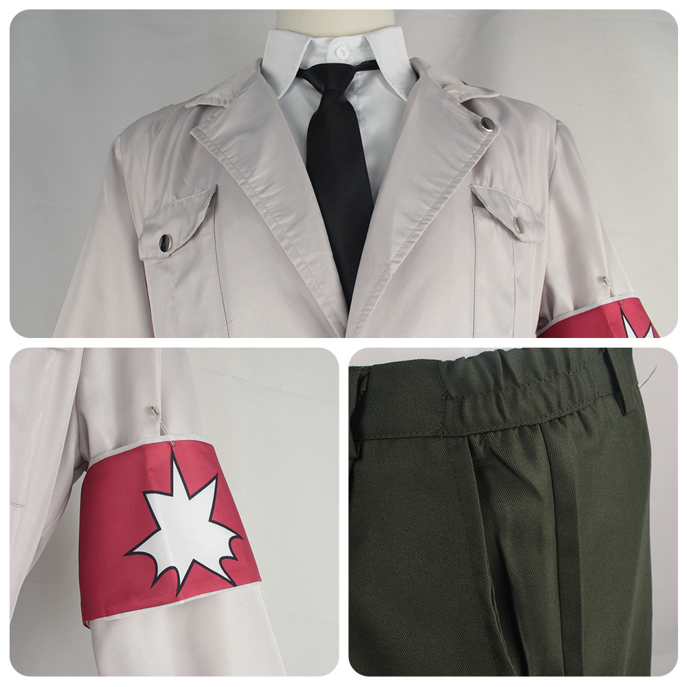 Attack on Titan Marley Officer - Anime Cosplay Nun ulasan dan harga
