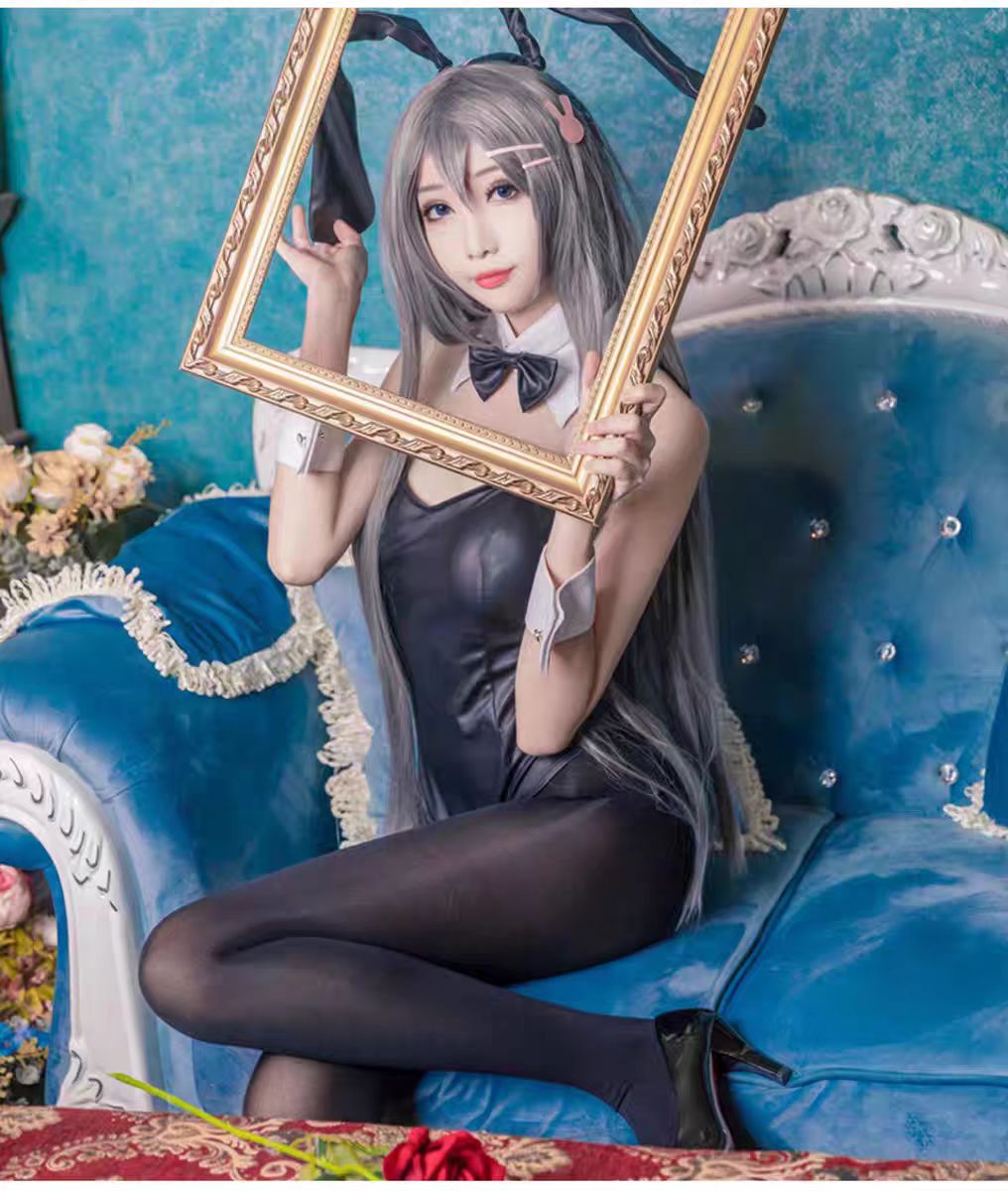 Sexy Bunny Girl Sakurajima Mai - Anime Cosplay Jumpsuit ulasan dan harga