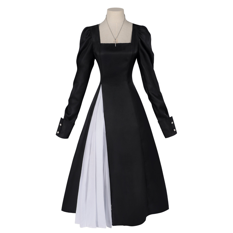 European and American Women's  - Anime Cosplay Nun ulasan dan harga
