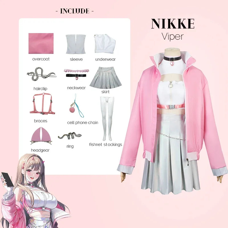 Anime Viper Nikke The Goddess  - Cosplay Anime N ulasan dan harga
