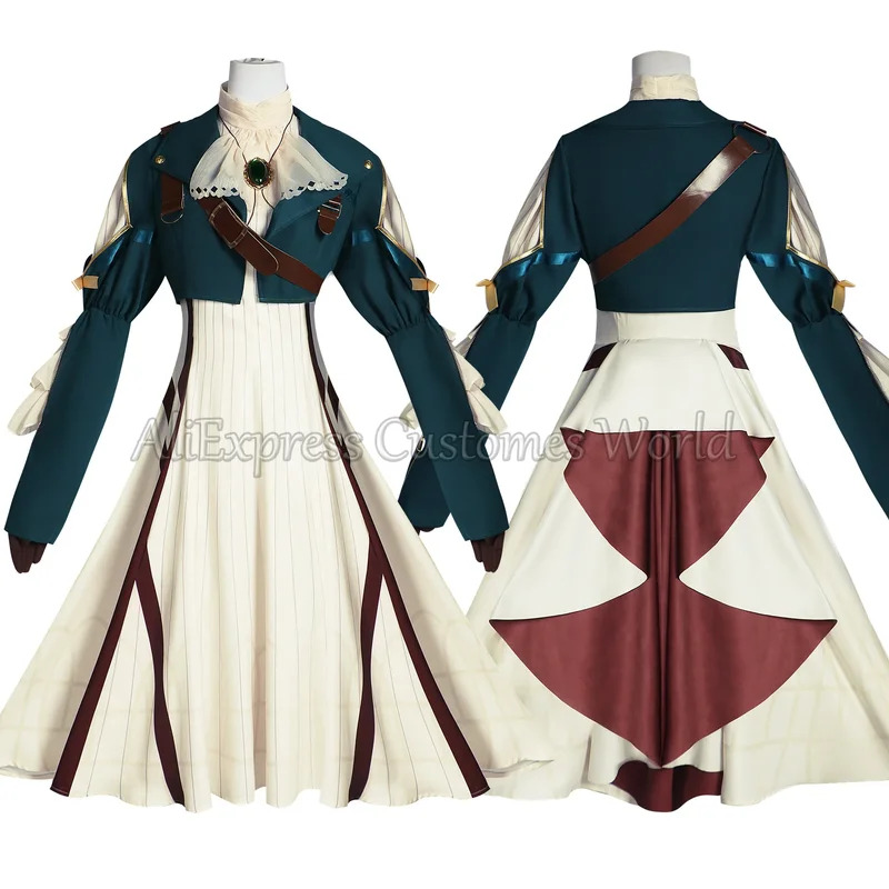 CyAnime Violet Evergarden Cosp - Violet Evergarden Dress ulasan dan harga