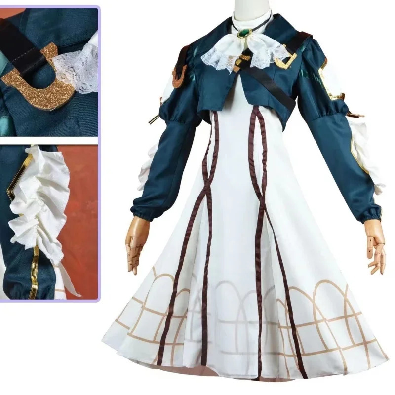 Anime Violet Evergarden Cospla - Violet Evergarden Dress ulasan dan harga