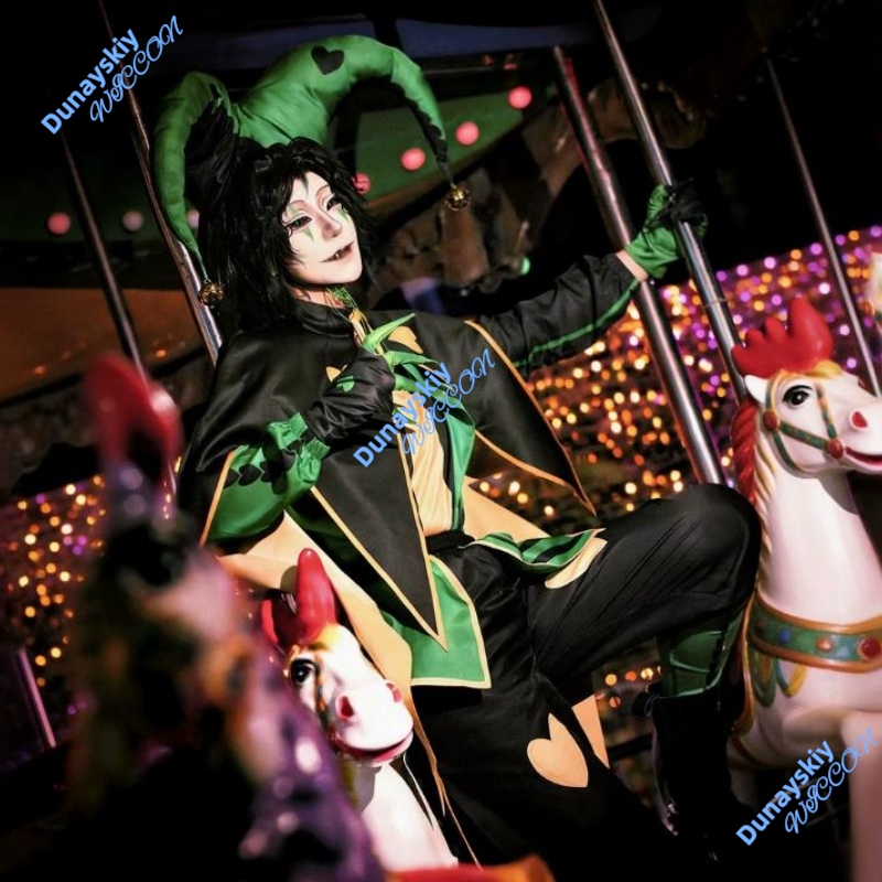 Mens Freak Circus Pierrot Clow - Anime And Cosplay Expo 2025 ulasan dan harga