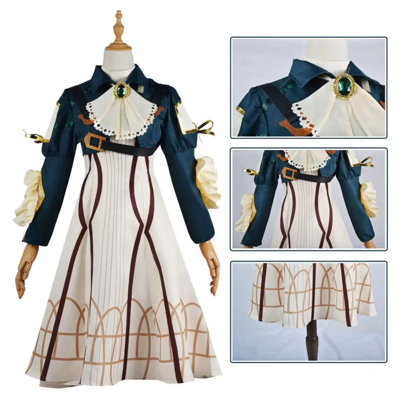 2026 Anime Cosplay Violet Ever - Violet Evergarden Dress ulasan dan harga