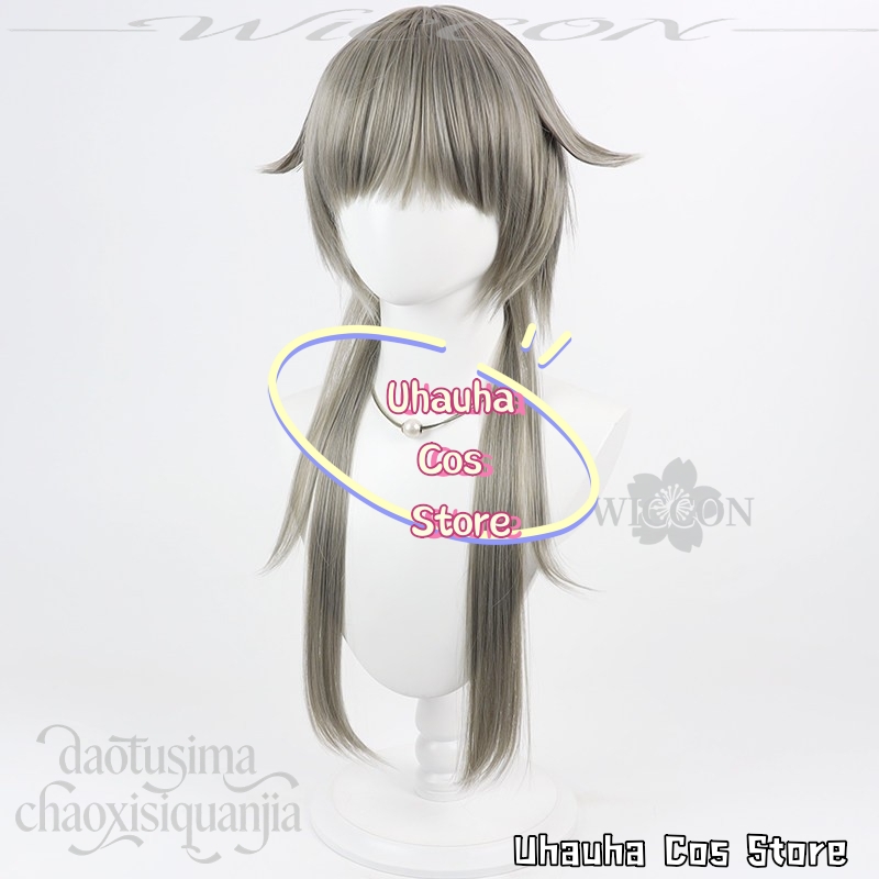 CR6.9*Prika Gray Fashion Y2K K - Anime Cosplay Long Hair ulasan dan harga