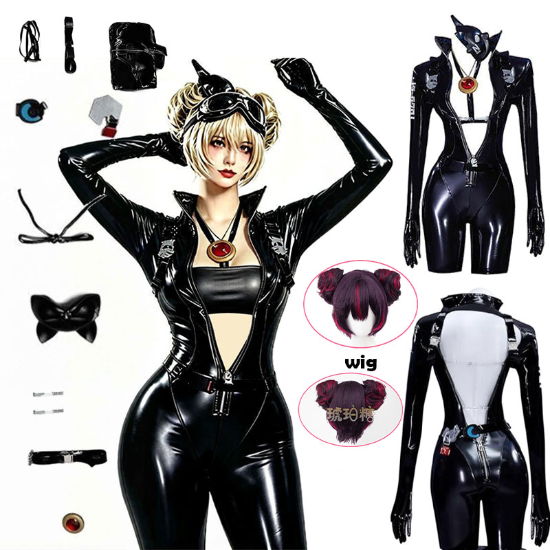 WHH Anime Nikke Quency Cosplay - Anime Cosplay Jumpsuit ulasan dan harga