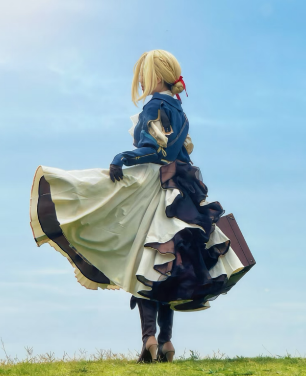 Violet Evergarden Cosplay Cost - Violet Evergarden Dress ulasan dan harga