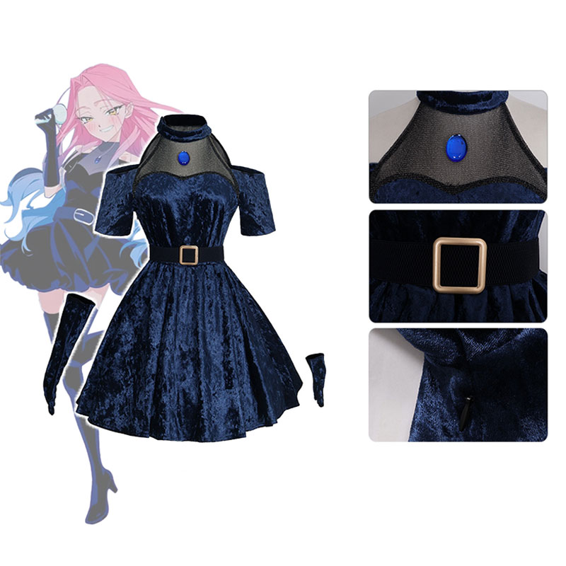 Mizi Cosplay Anime Alien Stage - Anime Cosplay Long Hair ulasan dan harga