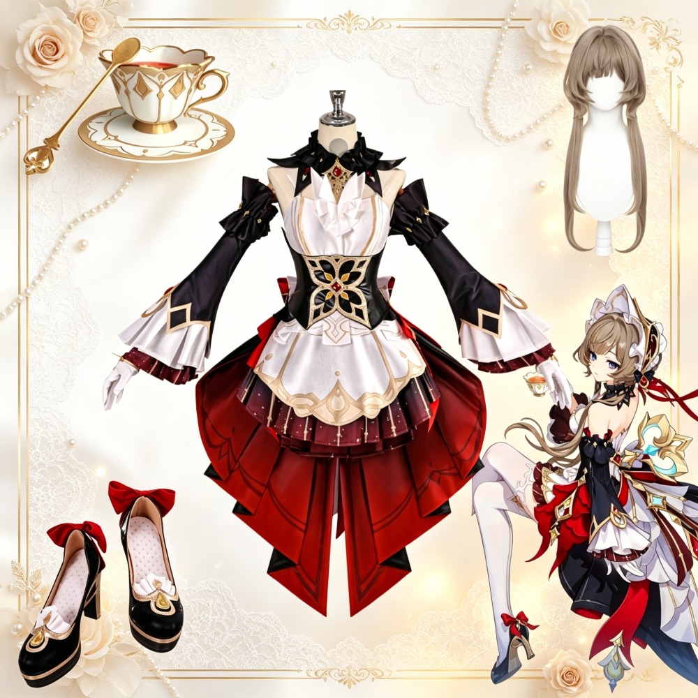 Genshin Impact Sandrone The Ma - Anime Cosplay Costumes Female ulasan dan harga