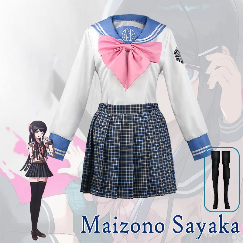 Maizono Sayaka Cosplay Costume - Anime Cosplay Jumpsuit ulasan dan harga