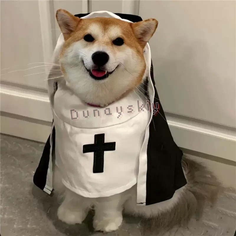 Christmas Pet Dog Cat Cosplay  - Anime Cosplay Nun ulasan dan harga