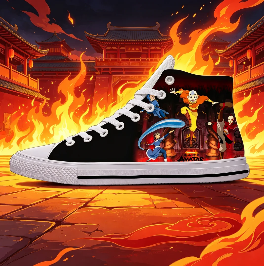 Avatar The Last Airbender Shoe - Cosplay Avatar Anime ulasan dan harga