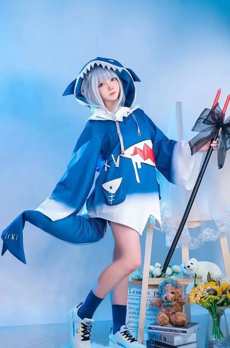 in stock Hololive ENG Gawr Gur - Anime Cosplay Youtuber ulasan dan harga