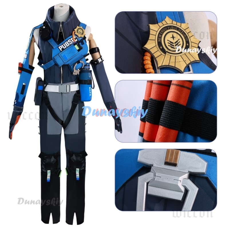 Zenless Zone Zero Seth Lowell  - Cosplay Anime N ulasan dan harga