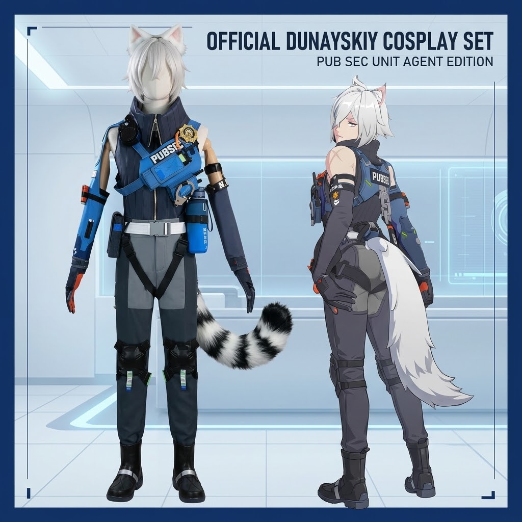 Zenless Zone Zero Seth Lowell  - Cosplay Anime N ulasan dan harga