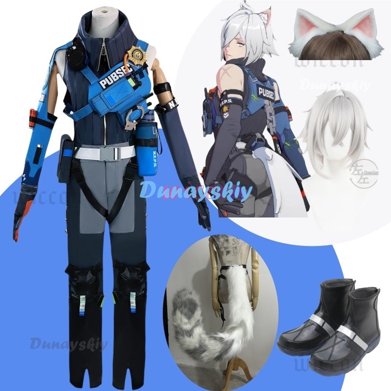 Zenless Zone Zero Seth Lowell  - Cosplay Anime N ulasan dan harga