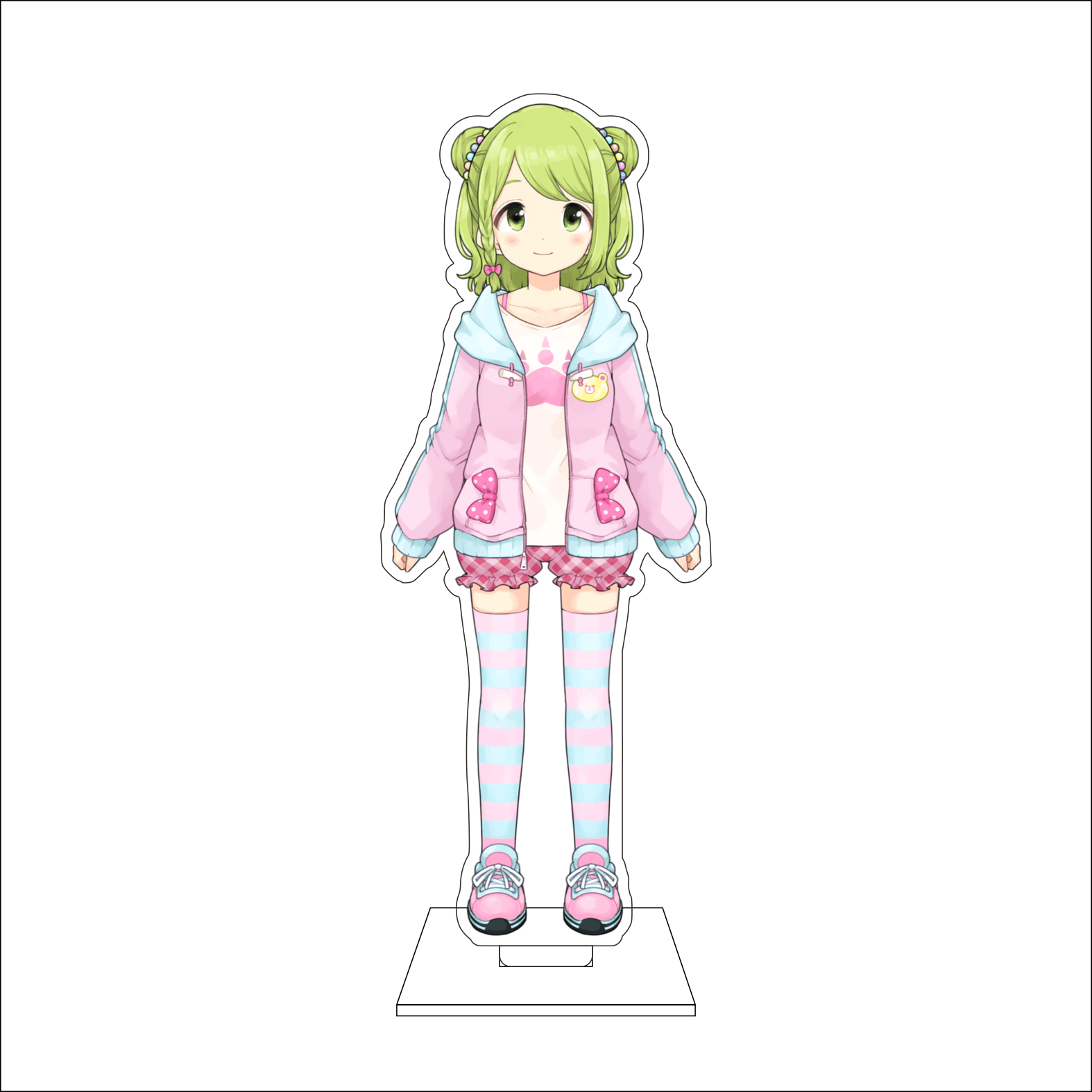 16CM Anime Virtual YouTuber Co - Anime Cosplay Youtuber ulasan dan harga
