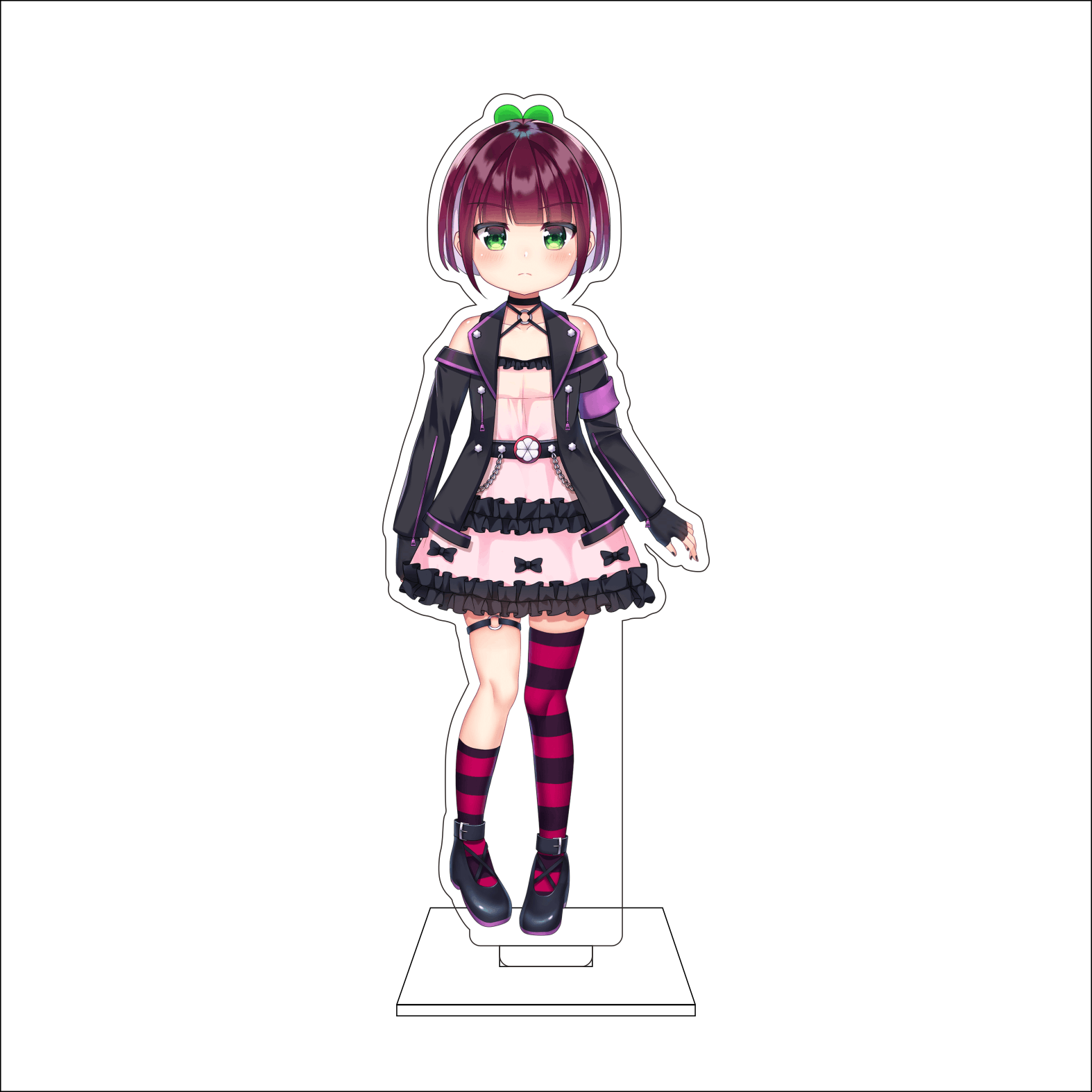 16CM Anime Virtual YouTuber Co - Anime Cosplay Youtuber ulasan dan harga
